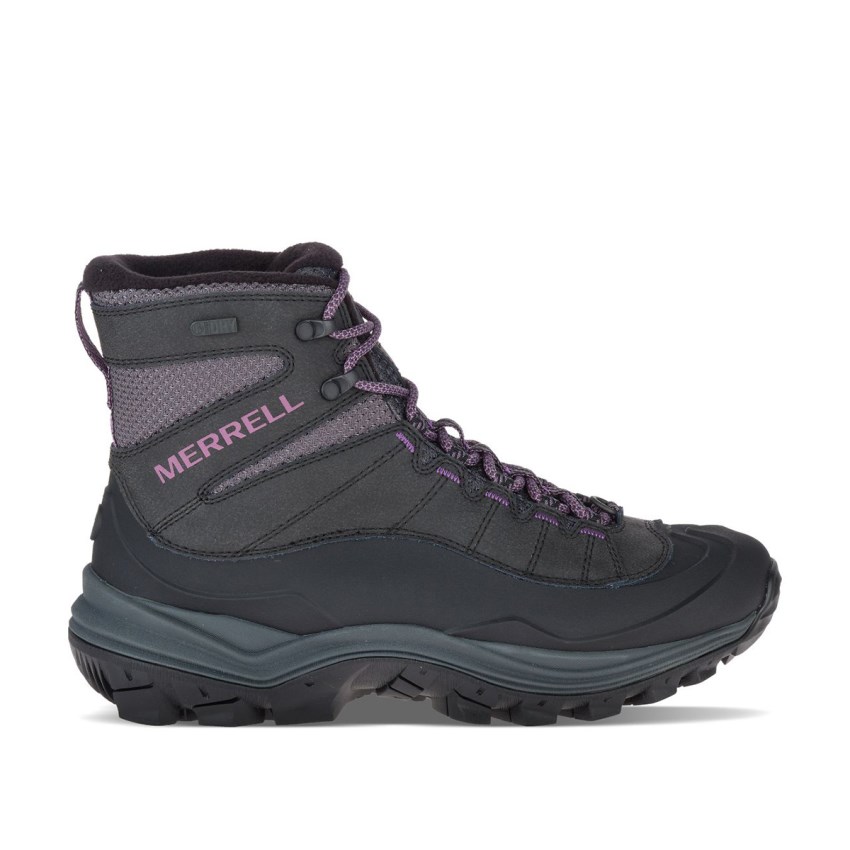 Bottes Merrell Thermo Chill Mid Shell Waterproof Noir Femme | S.T.BXHH